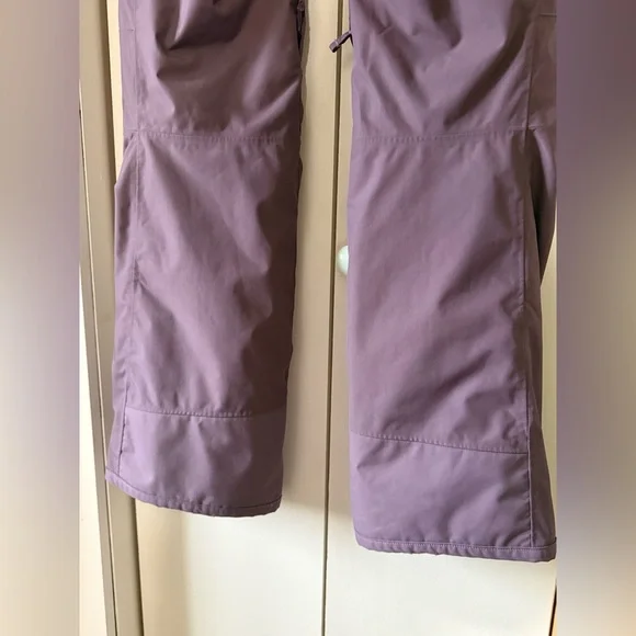 North Face Women’s Freedom Insulated Snow Pants Black Plum Purple Ski Snowboard - Picture 11 of 11